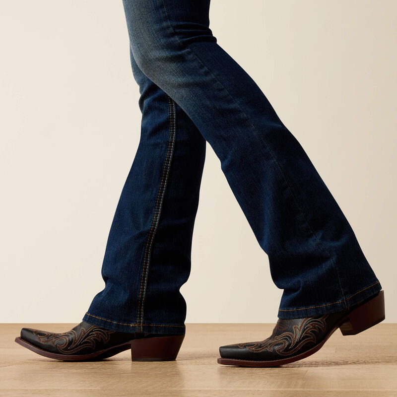 Ariat Ladies R.E.A.L. Perfect Rise Stretch Rosa Boot Cut Jean