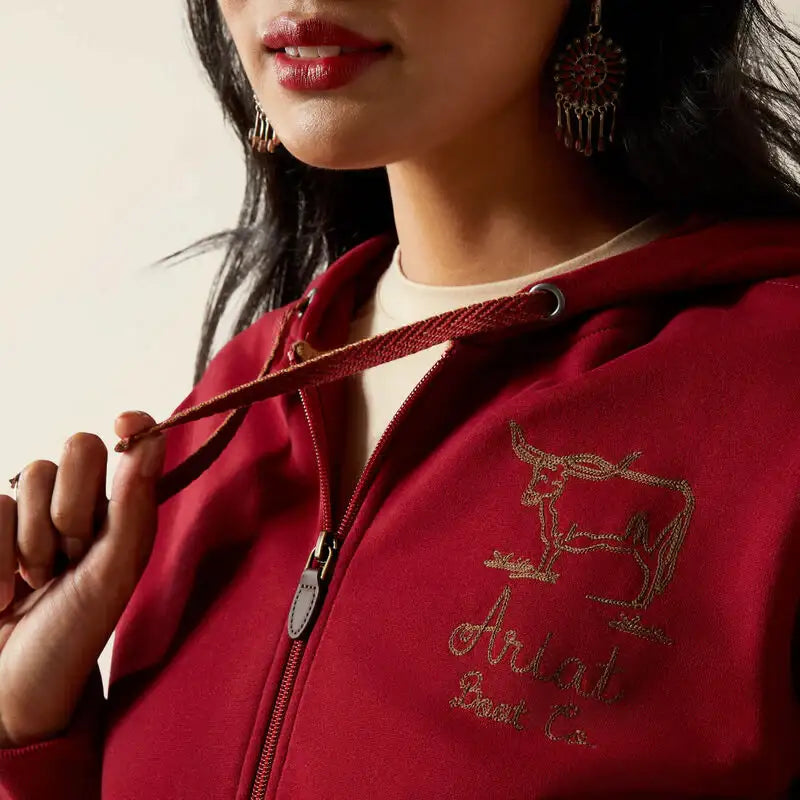 Ariat AW25 Stitched Full Zip Hoodie