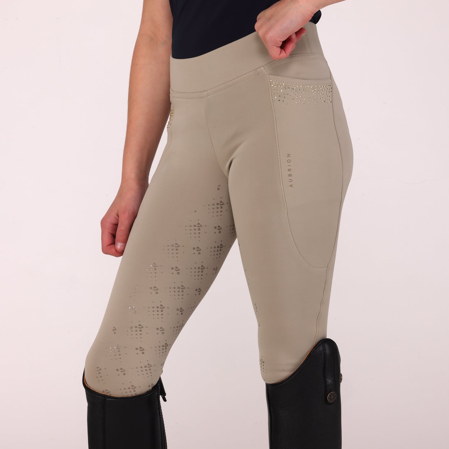 Aubrion SS26 Optima GX Riding Tight - Young Rider