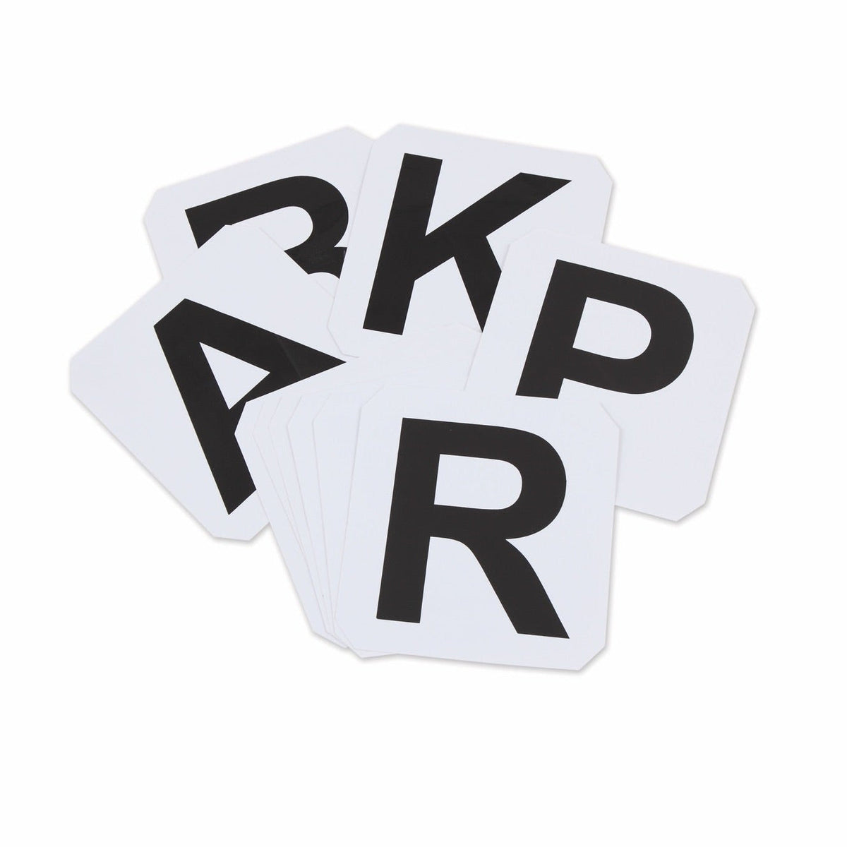 Shires Self-adhesive Dressage Letters - White
