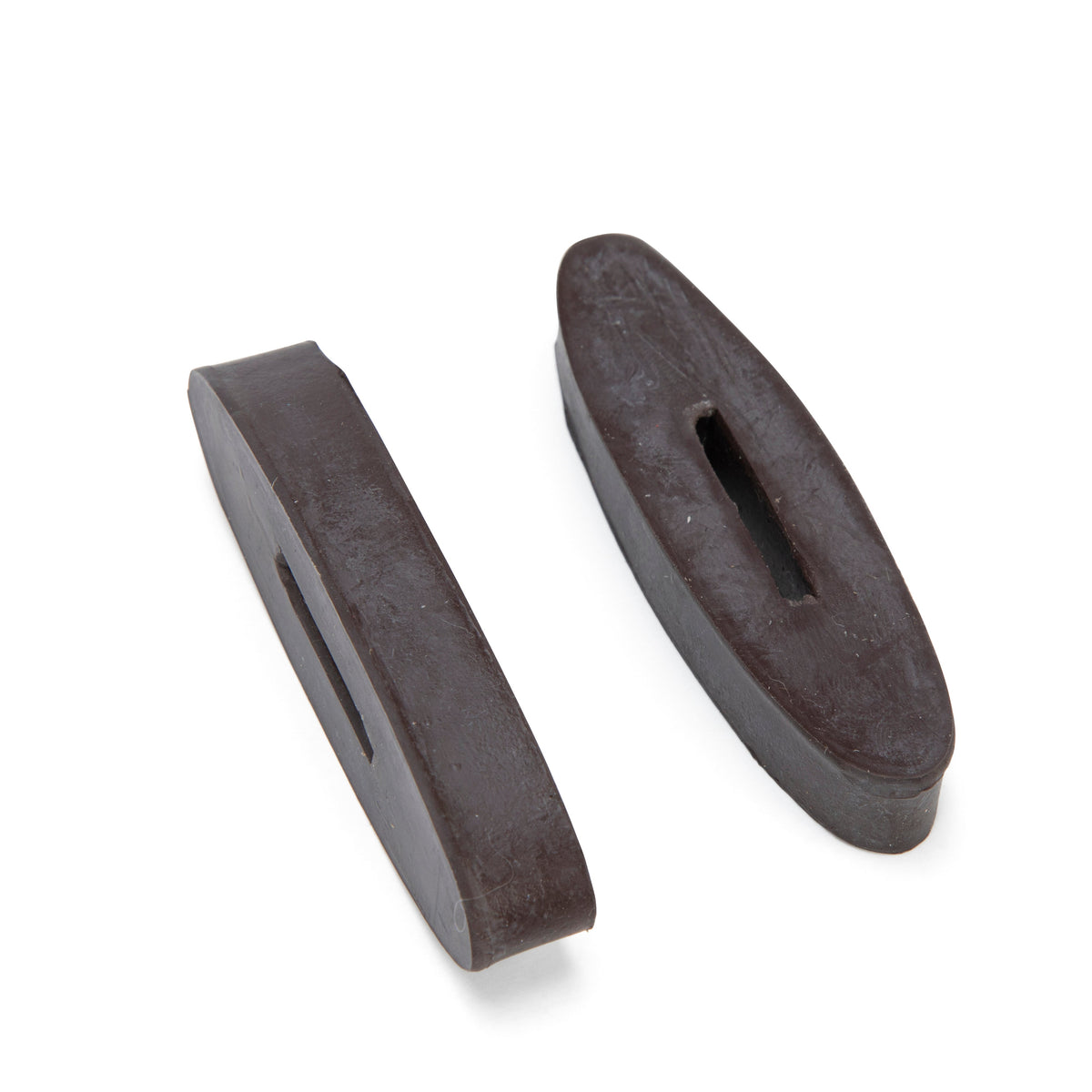 Shires Rubber Rein Stops - Brown
