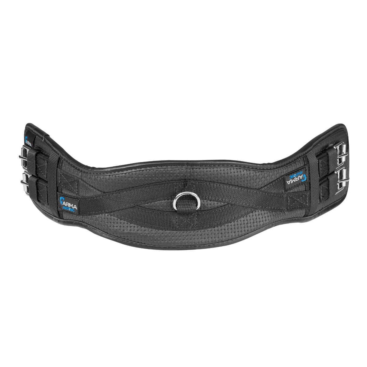 ARMA Anti-Chafe Dressage Girth - Elastic - Black