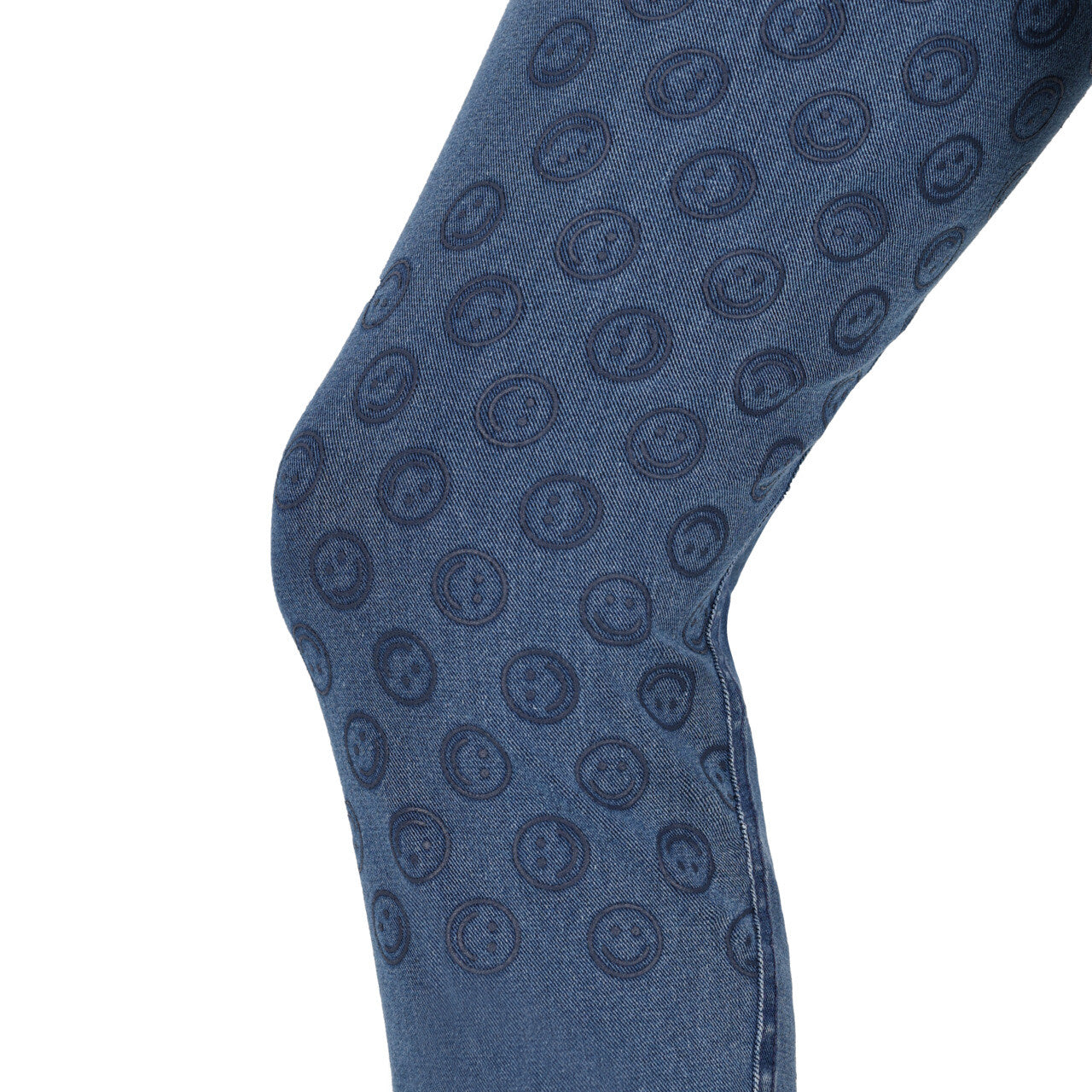 QHP Junior Full Grip Denim Riding tights Rosalynn SS26 Collection