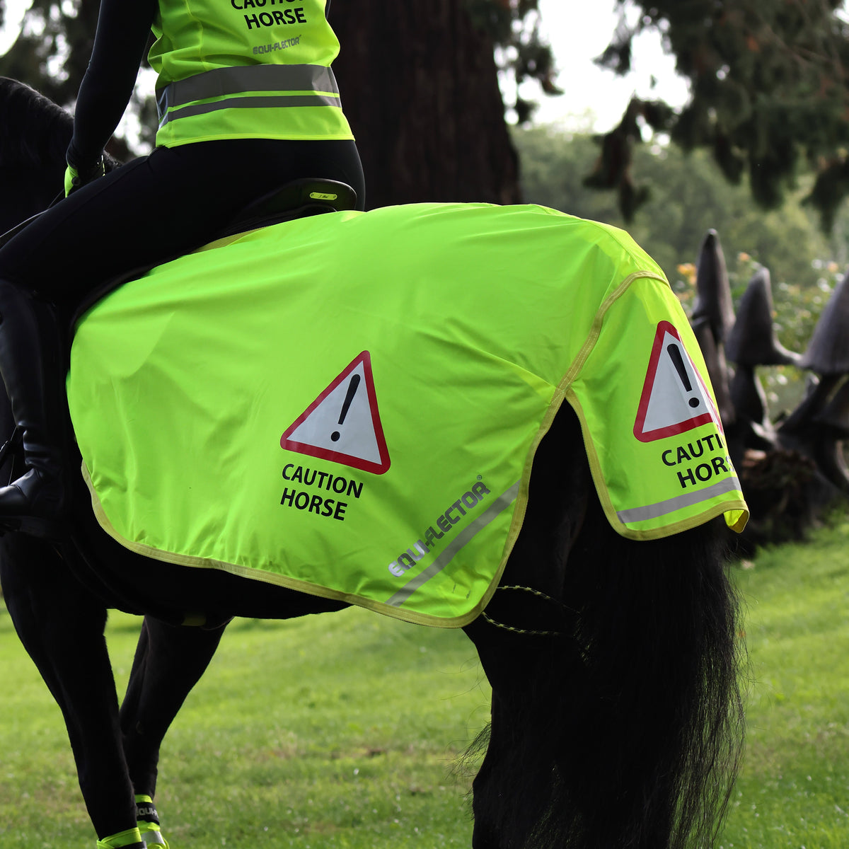 EQUI-FLECTOR® Mesh Exercise Sheet - Yellow