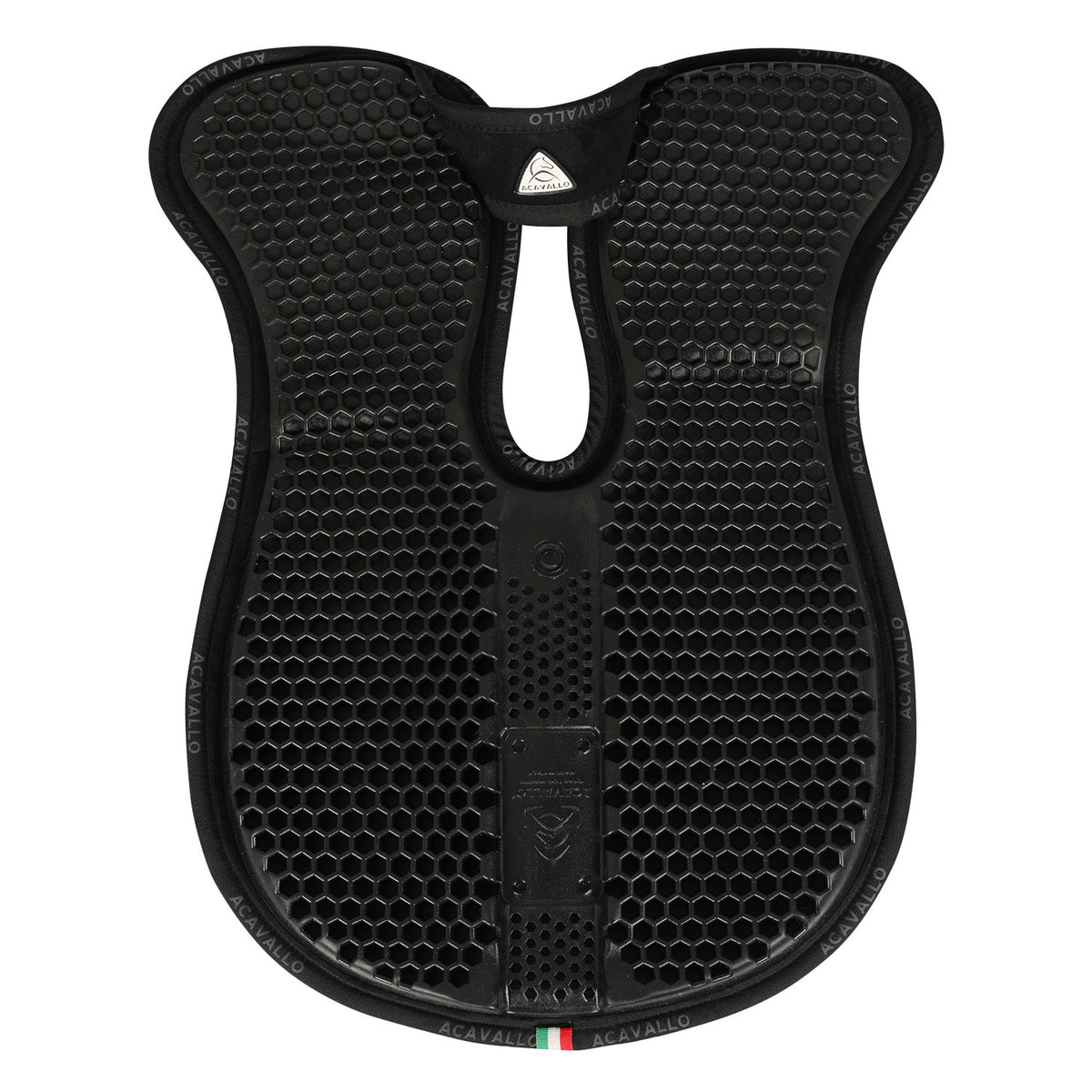 Acavallo Pad MF WFS suede Hexagonal gel rear riser