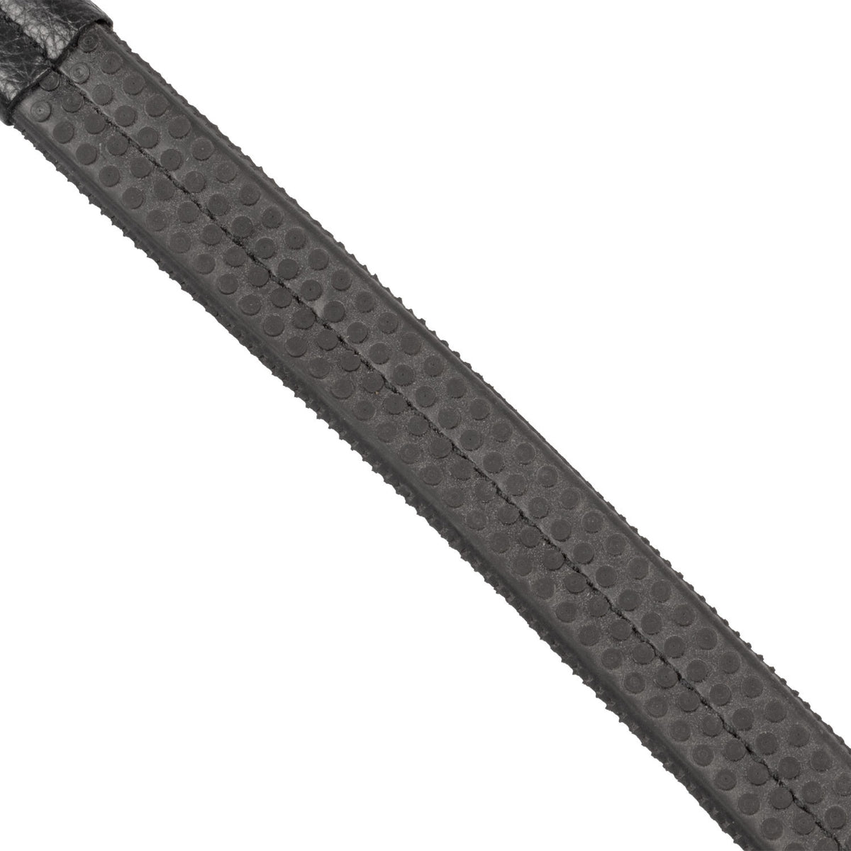 Equestro English bridle in polished leather with rhinestones