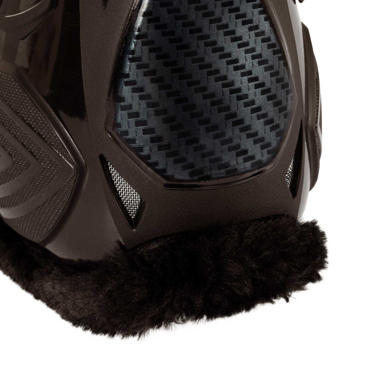 Equestro Spider Man anatomical tendon boots with synthetic sheepskin