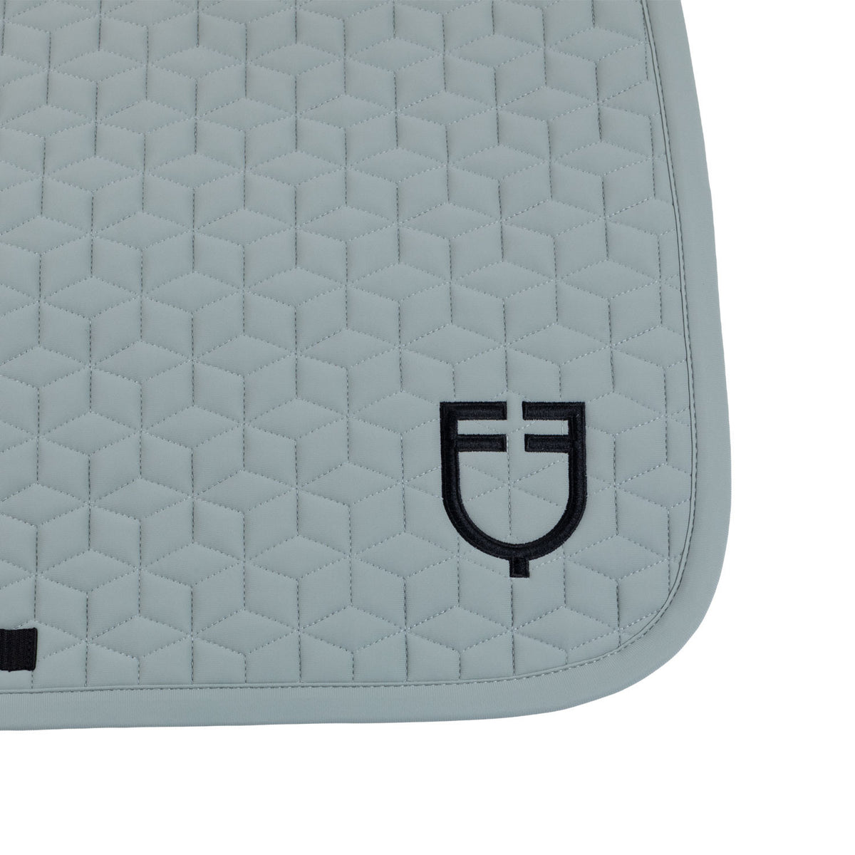 Equestro Jumping saddle pad with cube quilting