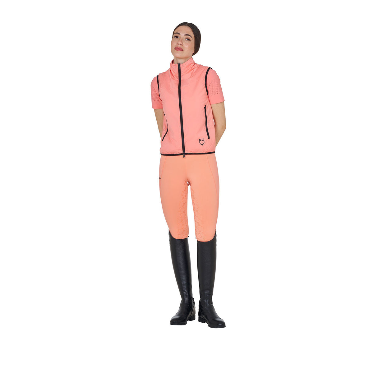 Equestro Women's vest Foldable line