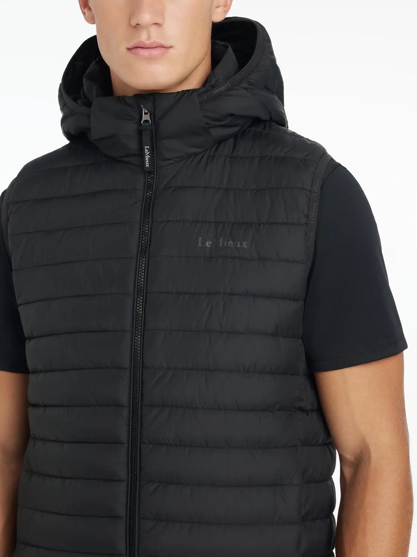 LeMieux Mens Hooded Puffer Gilet