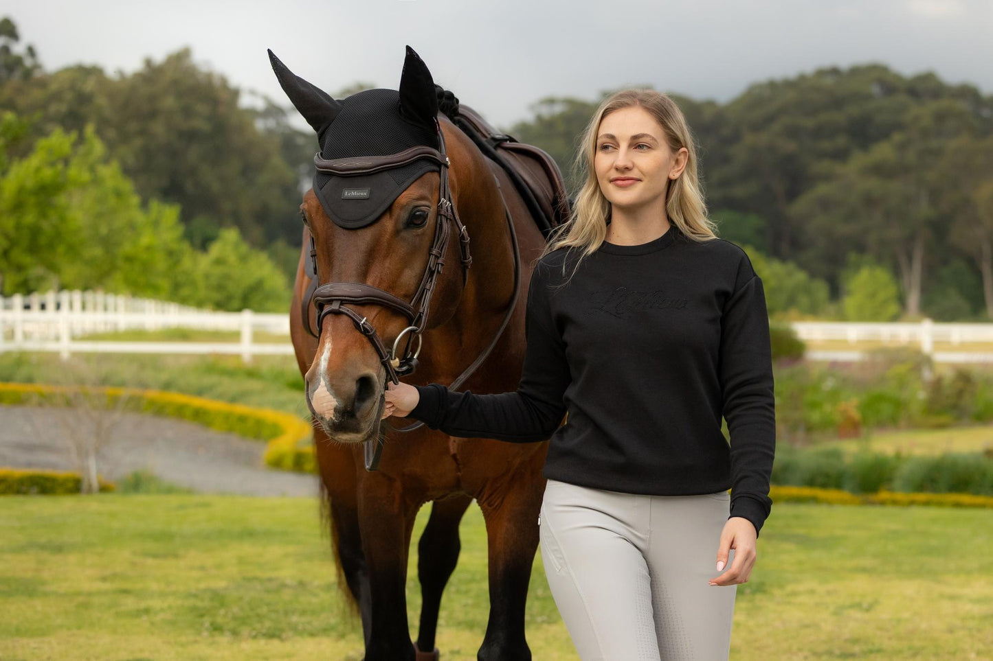 LeMieux SS26 Ladies Christina Crew Sweat