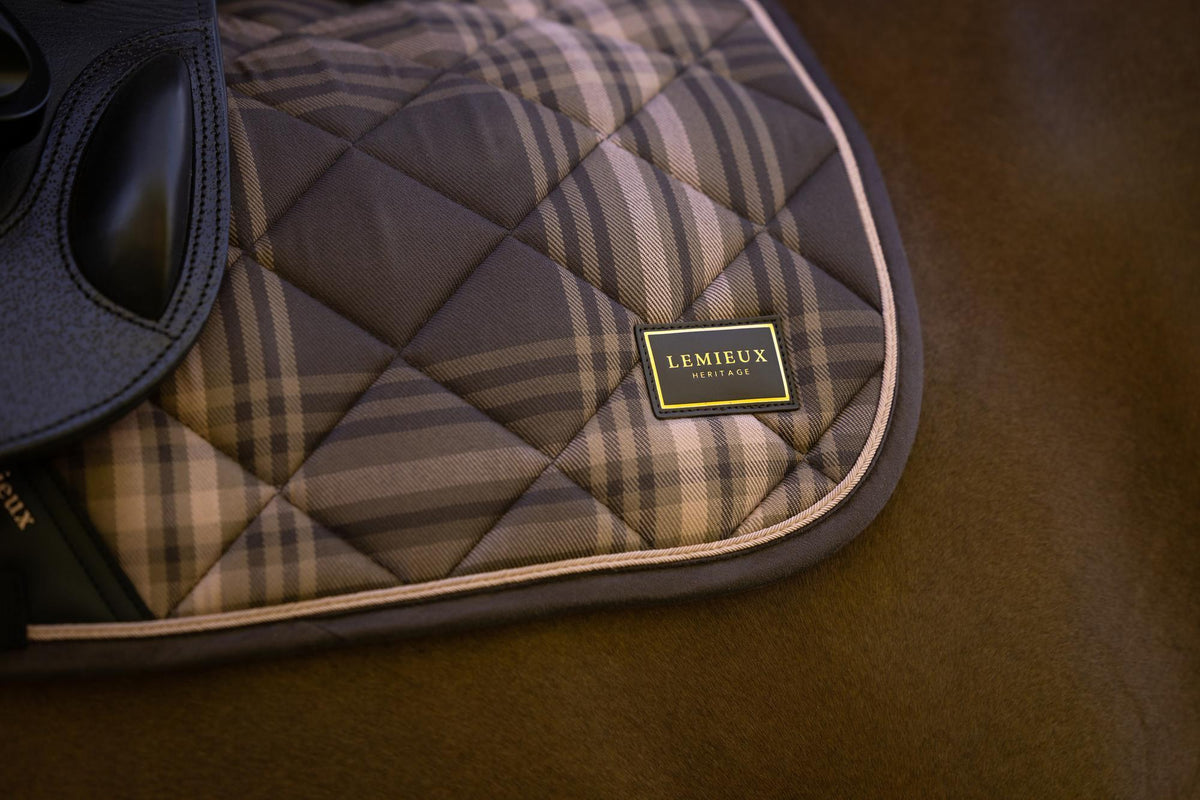 LeMieux AW26 Heritage Check Jump Square