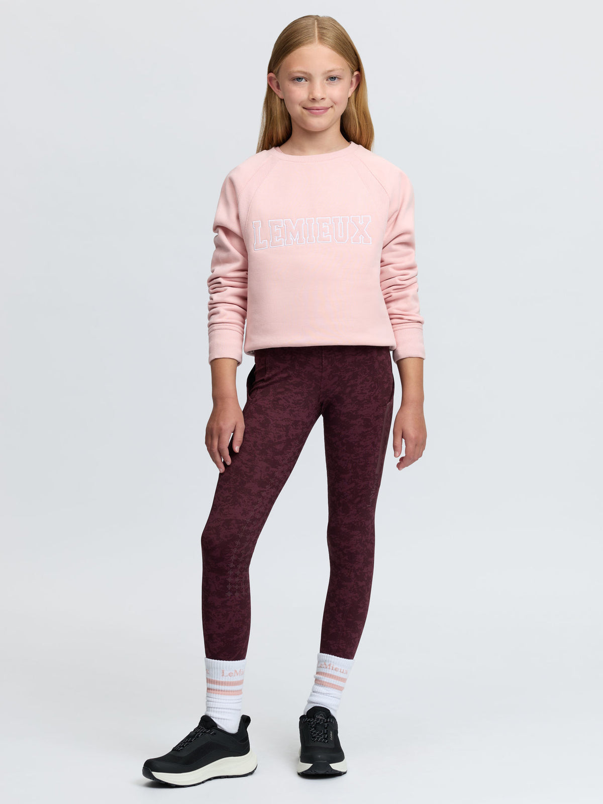 LeMieux AW26 Young Rider Shay Varsity Crew