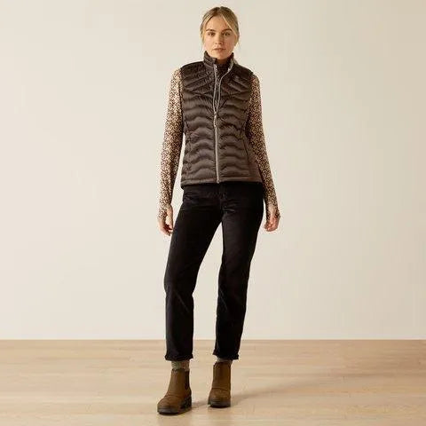 Ariat AW24 Womens Ideal Down Gilet - Mole - XS