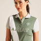 Ariat SS24 Womens Taryn Short Sleeve Polo - Duck Green - L