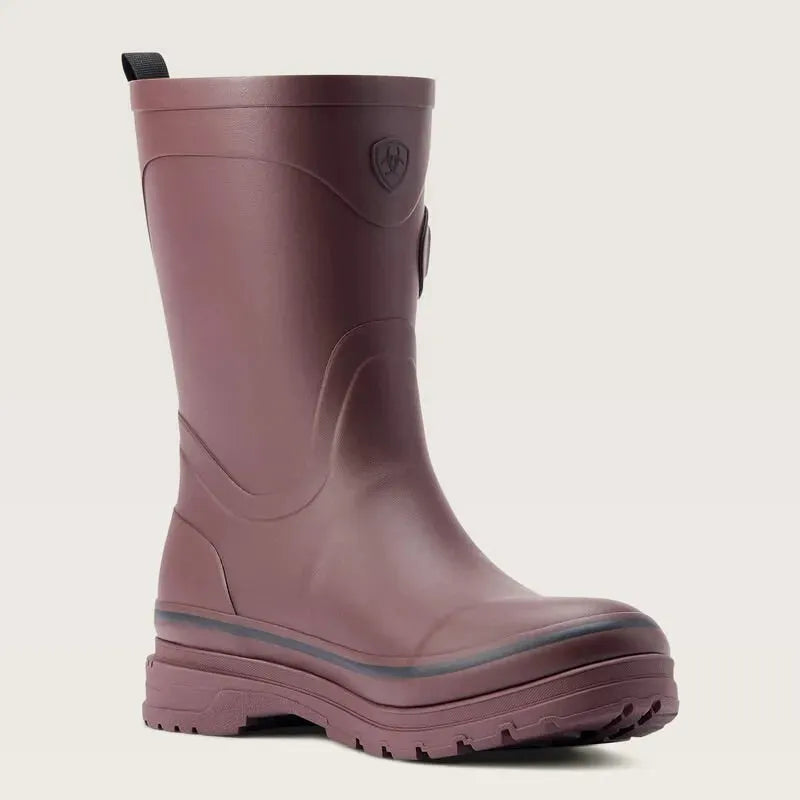 Ariat Womens Kelmarsh Mid Rubber Boot - Maroon sale - Maroon - 3