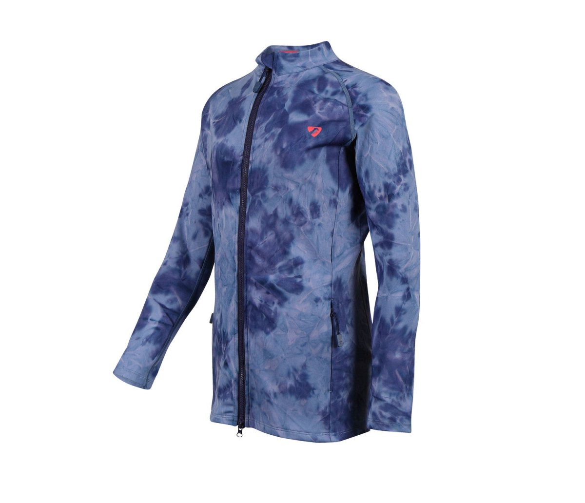 Aubrion SS24 Non-Stop Jacket - Young Rider - Navy TyeDye - 7/8 Years
