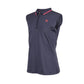 Aubrion SS24 Poise Sleeveless Tech Polo - Young Rider - Navy - 11/12 Years