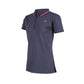 Aubrion SS24 Poise Tech Polo - Young Rider - Navy - 11/12 Years