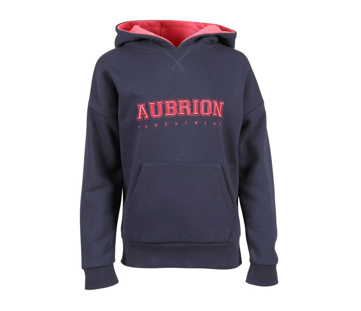 Aubrion SS24 Serene Hoodie - Young Rider - Navy - 7/8 Years