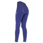 Aubrion SS24 Team Riding Tights - Young Rider - Navy - 11/12 Years