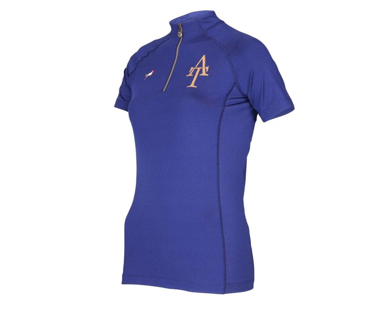 Aubrion SS24 Team Short Sleeve Base Layer - Navy - L