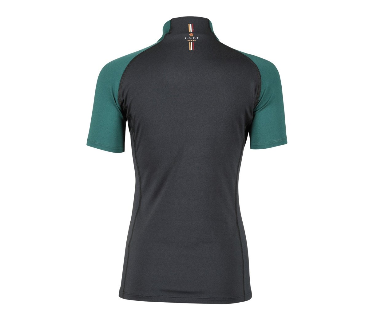 Aubrion SS24 Team Short Sleeve Base Layer - Young Rider - Black - 11/12 Years