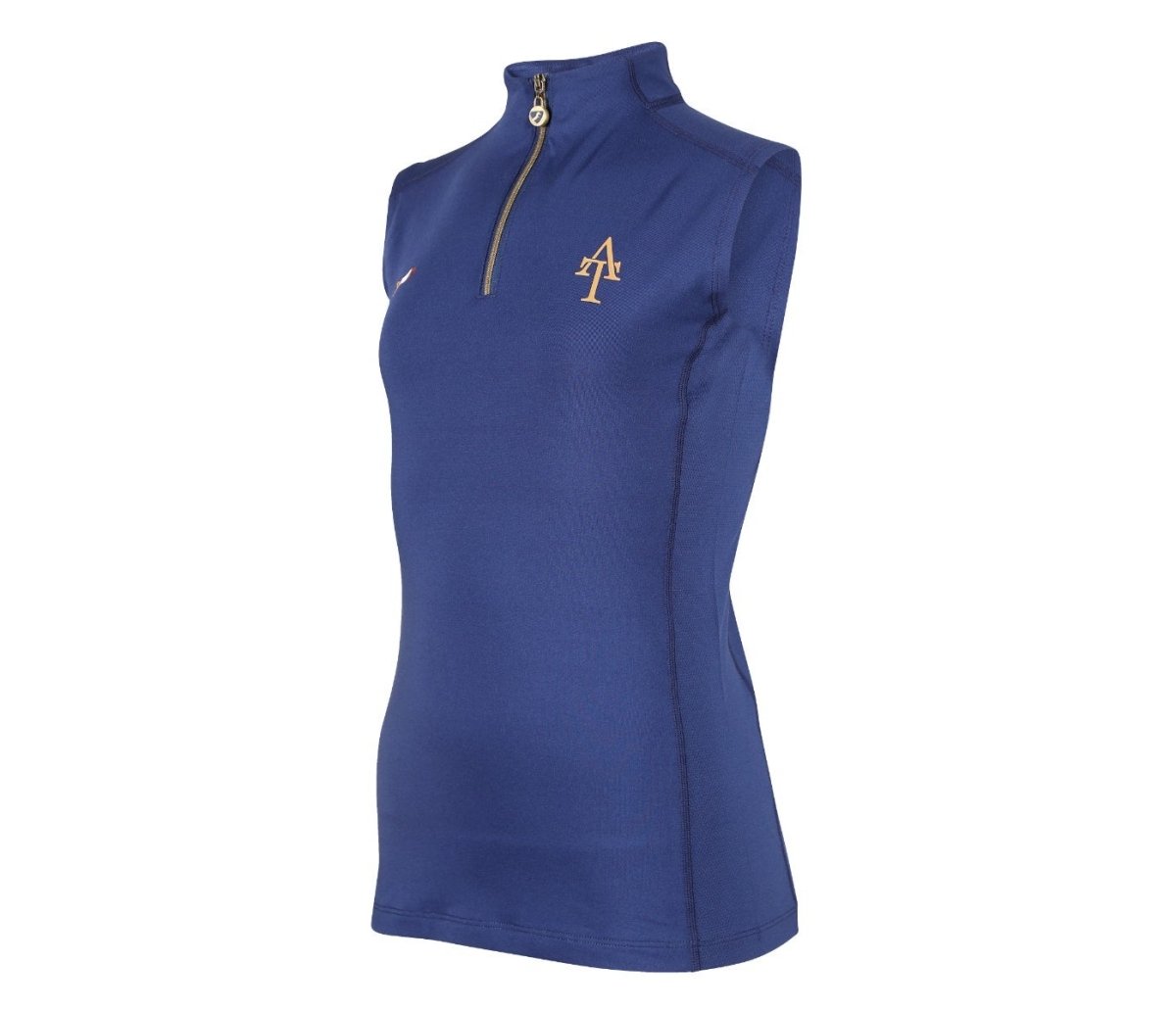 Aubrion SS24 Team Sleeveless Base Layer - Young Rider - Navy - 11/12 Years