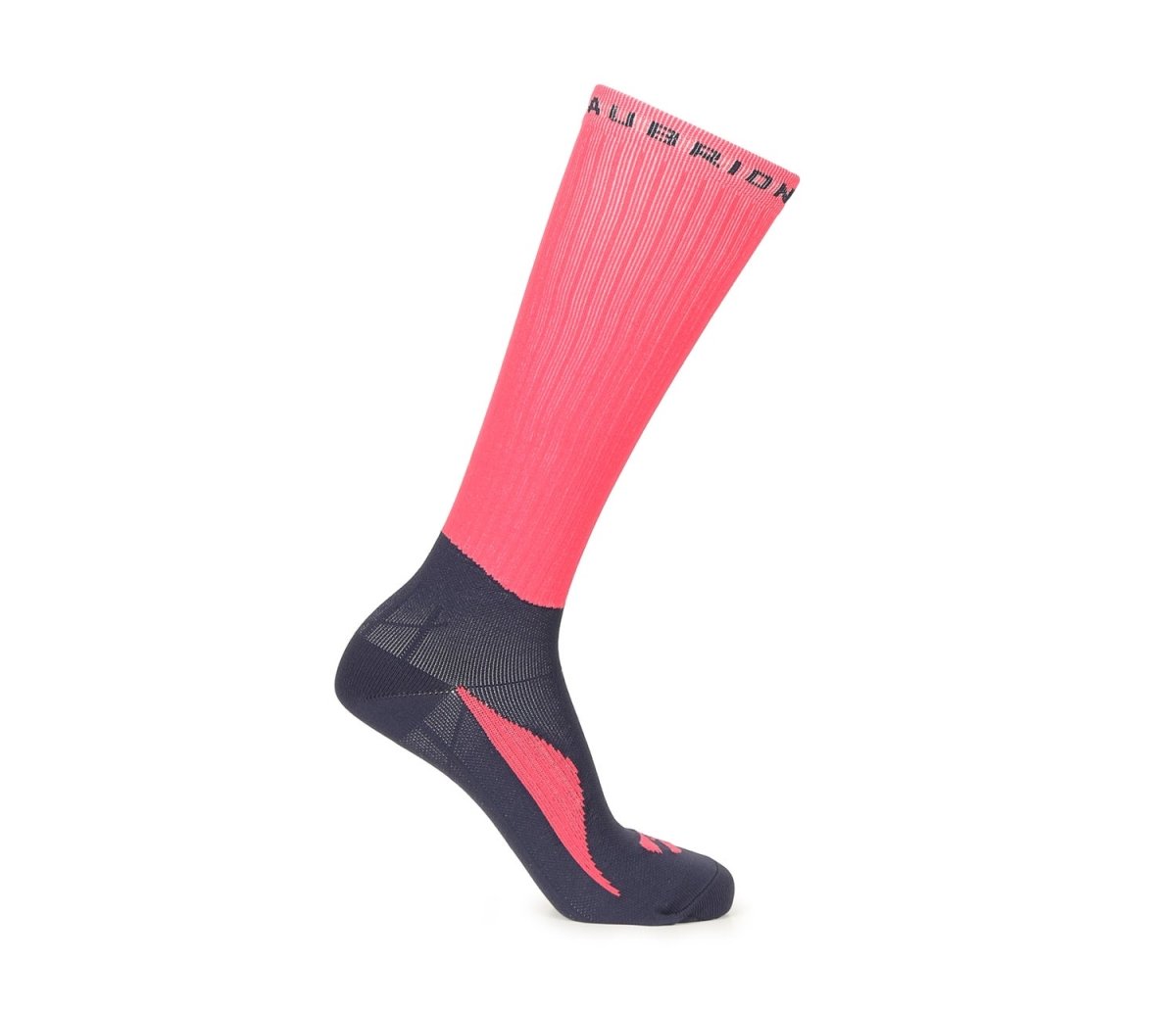 Aubrion SS24 Tempo Tech Socks - Coral - Adult