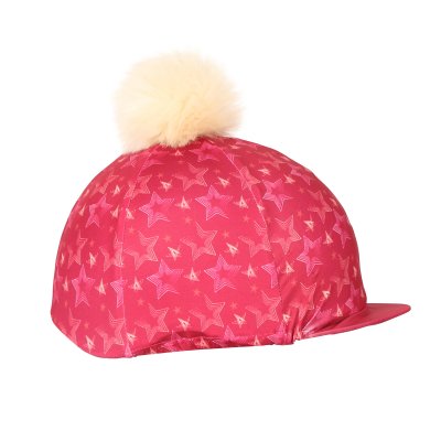 Aubrion SS24 Young Rider Hyde Park Hat Cover - Star -