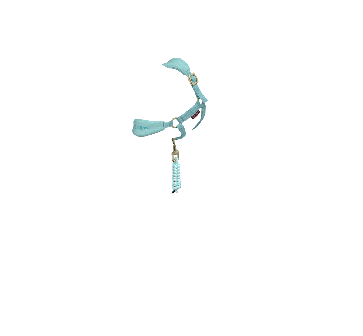 LeMieux SS25 Toy Pony Vogue Headcollar & Leadrope - Lagoon