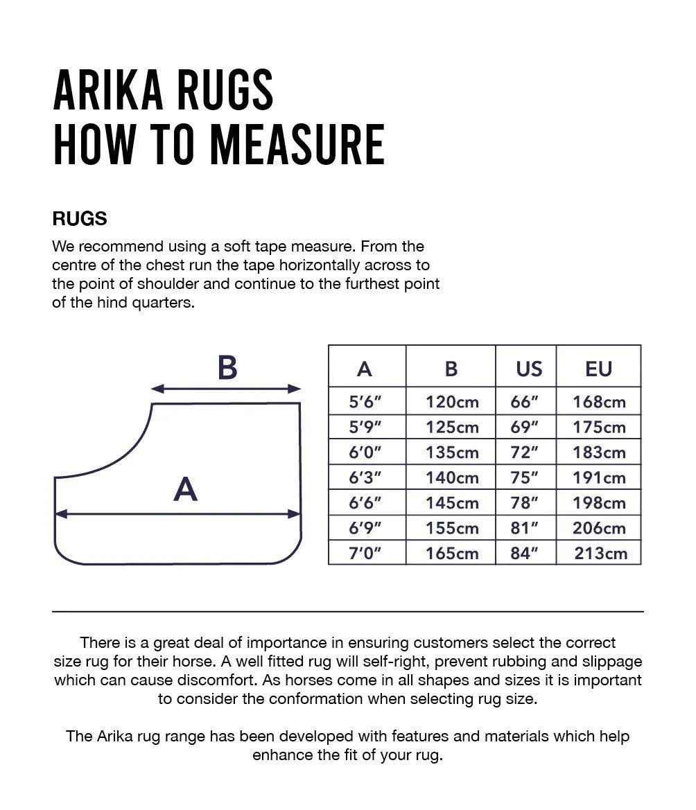 LeMieux Arika Stable - Tek Rug 350g - 5ft 6" -