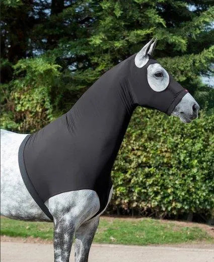 LeMieux Friction Free Lycra Hood - Black - Small -