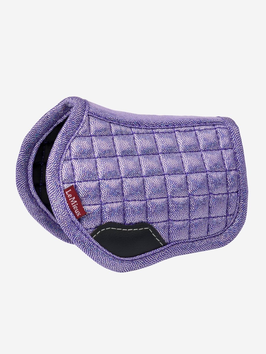 LeMieux Toy Pony Saddle Pad - Shimmer Purple -