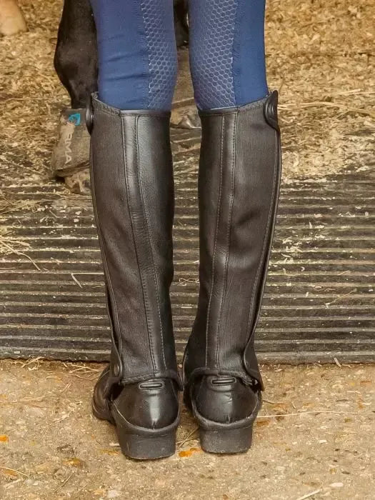 Just Chaps Child's Saltos Leather Half Chaps