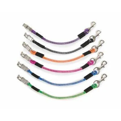 Shires Heavy Duty Bungee Trailer Tie - Black -