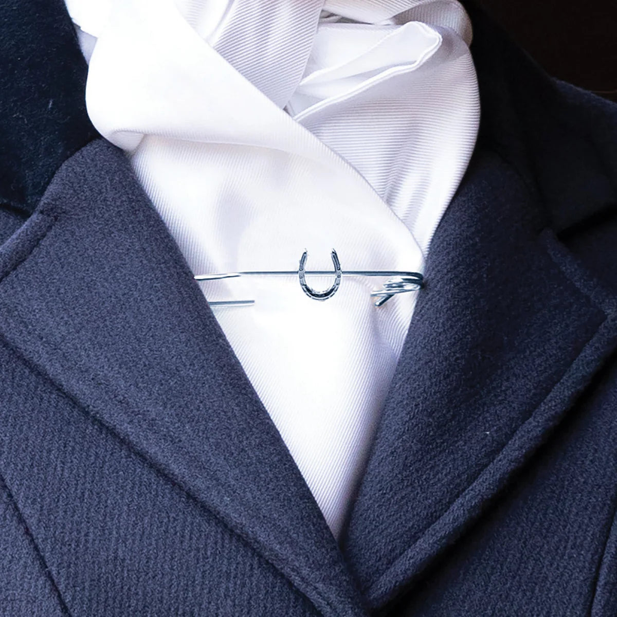 Equetech Traditional Horseshoe Stock Pin