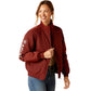 Ariat AW23 Ladies Insulated Stable Jacket - Fired Brick - Extra Small
