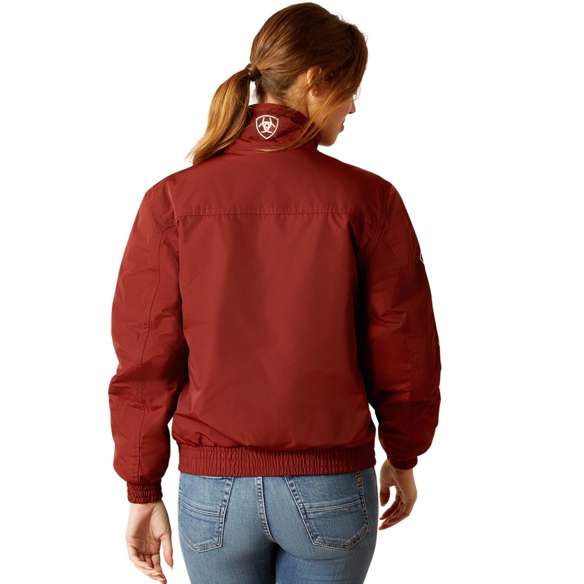 Ariat AW23 Ladies Insulated Stable Jacket - Fired Brick - Extra Small