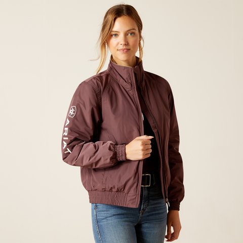 Ariat AW23 Ladies Insulated Stable Jacket - Huckleberry - Extra Small