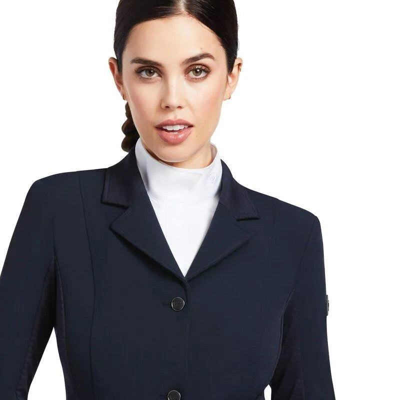 Ariat Galatea Bellatrix Show Jacket - Navy - Ladies 8