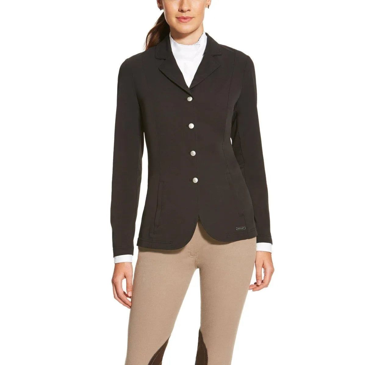 Ariat Womens Artico Lightweight Show Coat - Black - Ladies 16