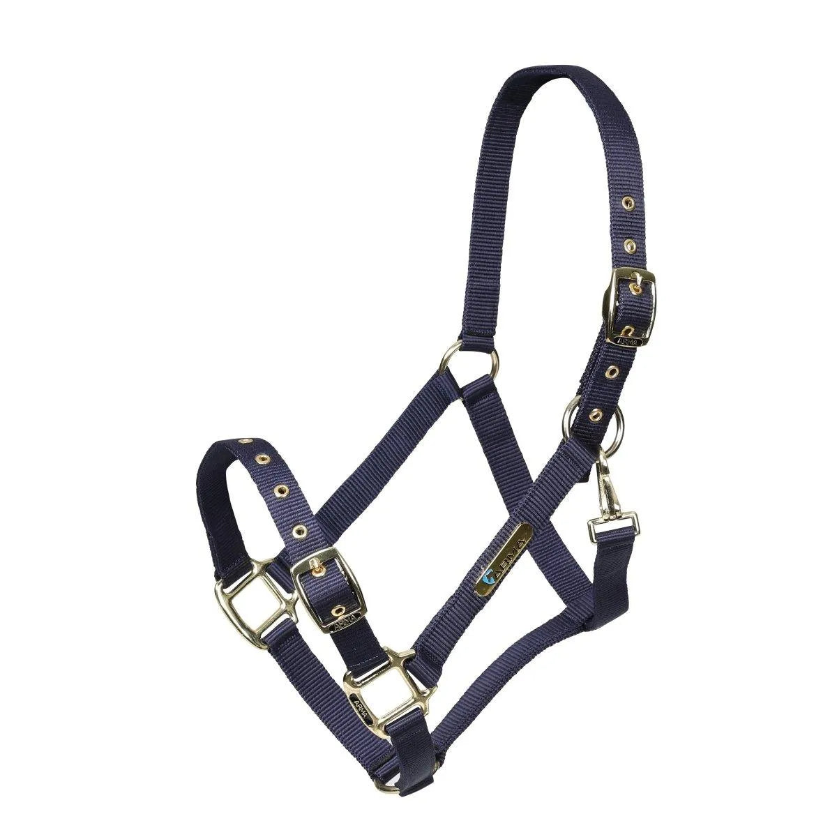ARMA Adjustable Headcollar - Black - Cob