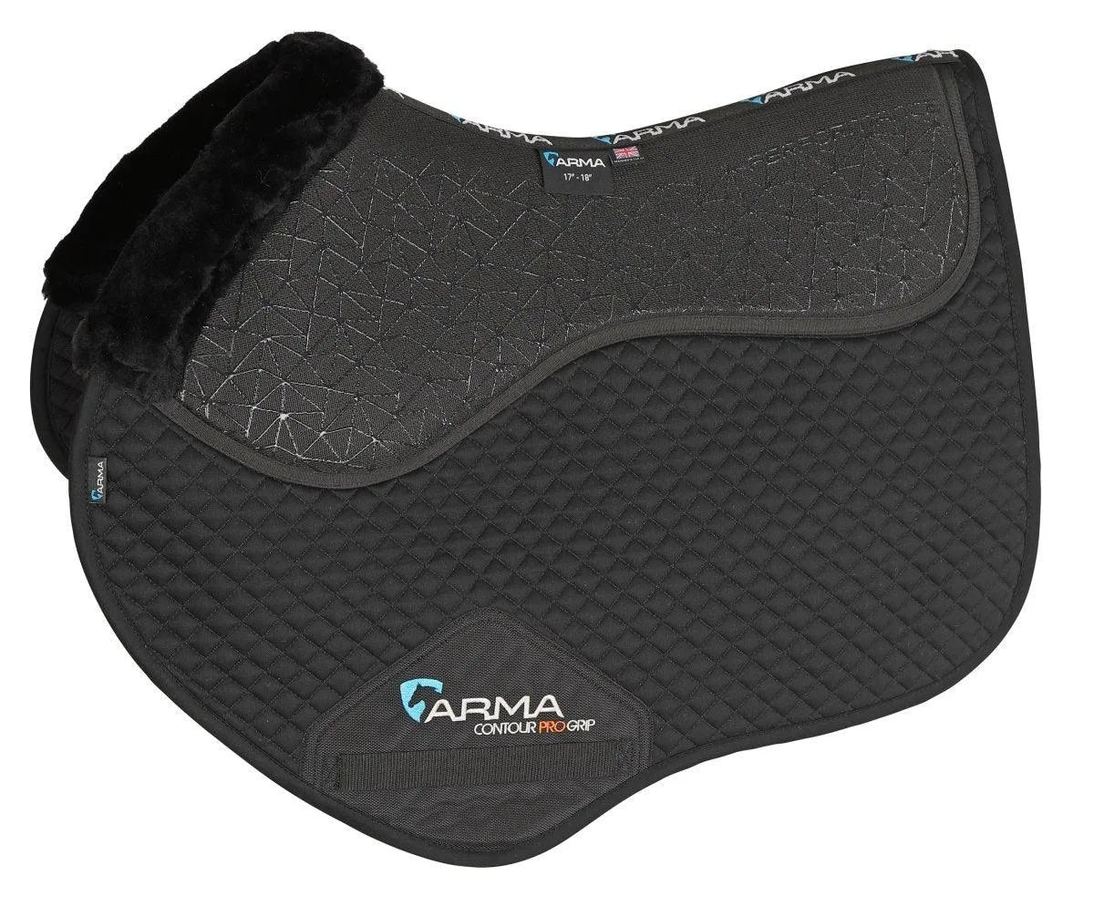 ARMA Fusion Jump Saddlecloth - Black - 17-18