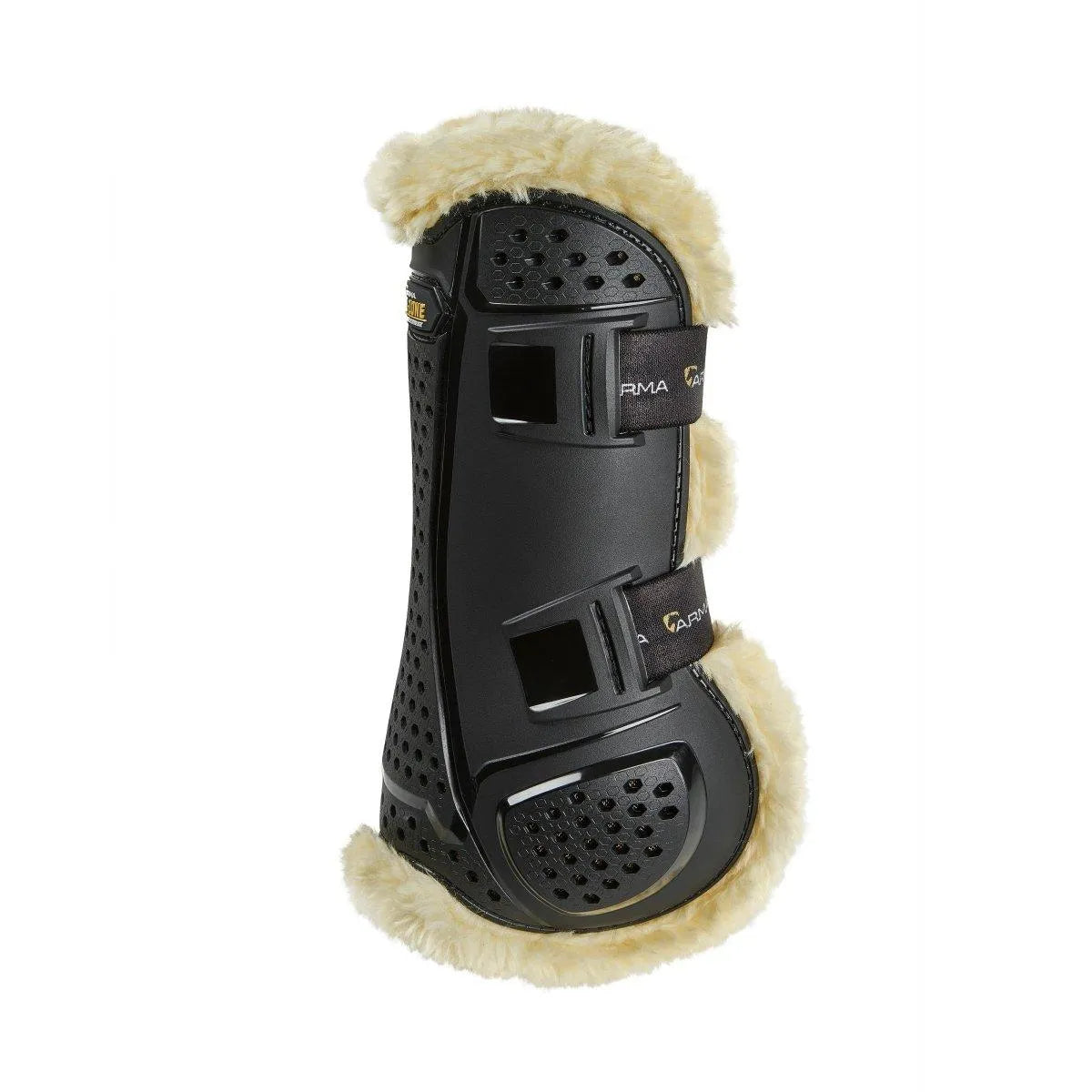 ARMA OXI-ZONE Supafleece Tendon Boots - Black - Cob