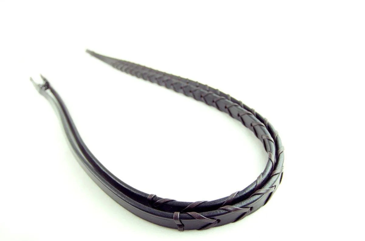 Ascot Laced Reins - Black - Pony