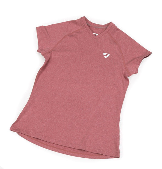 Aubrion Elverson Tech T-Shirt - YR - Charcoal - 11/12 Yrs