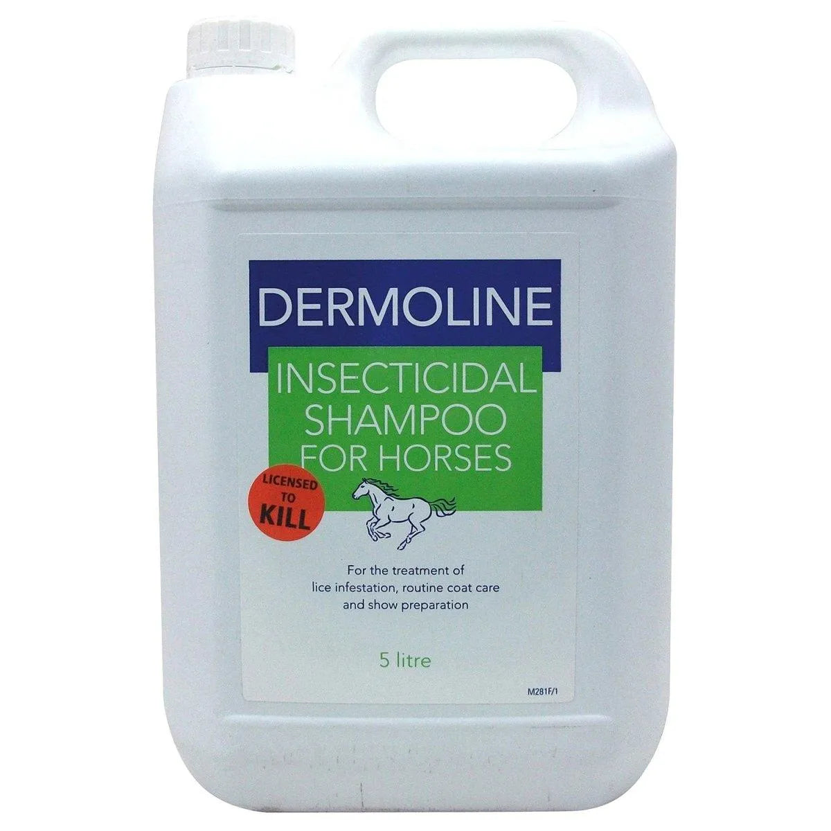 Dermoline Insect Shampoo For Horses - 5Lt -