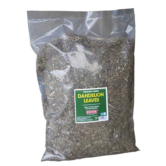 Equimins Straight Herbs Dandelion Leaves - 1Kg -