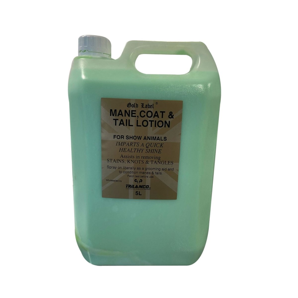 Gold Label Mane, Tail & Coat Lotion - 5Lt -